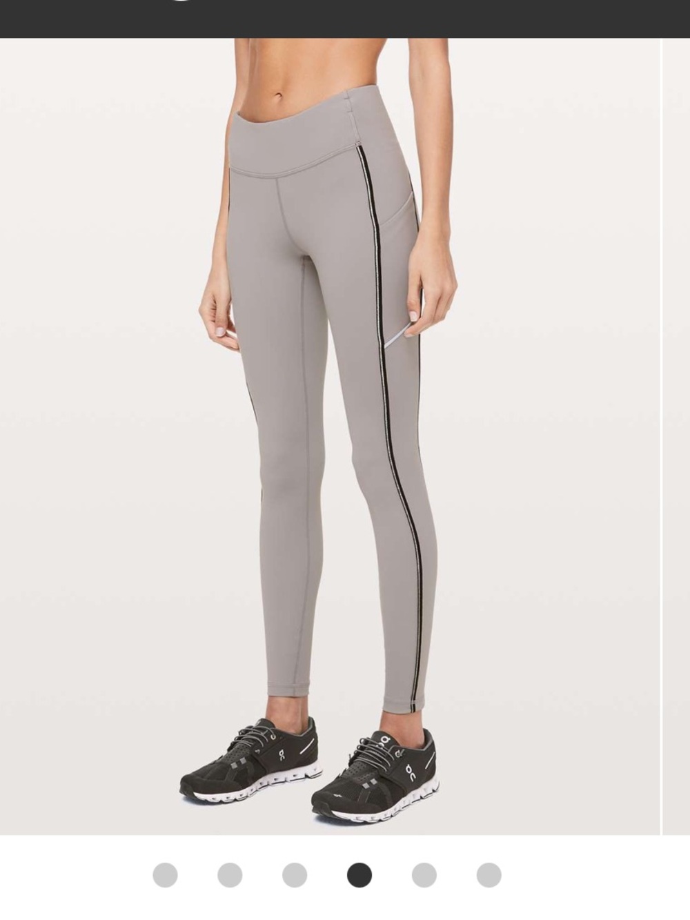 Lululemon Speed Up Metallic Leggings